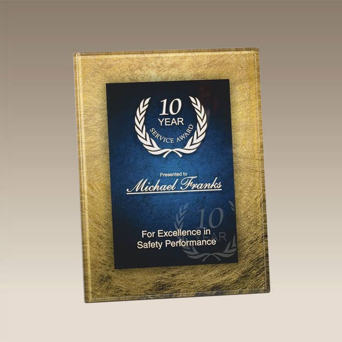 PLXG | Acrylic Artistic Gold Plaque