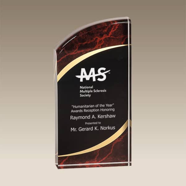 RMS | Acrylic Marbleized Award