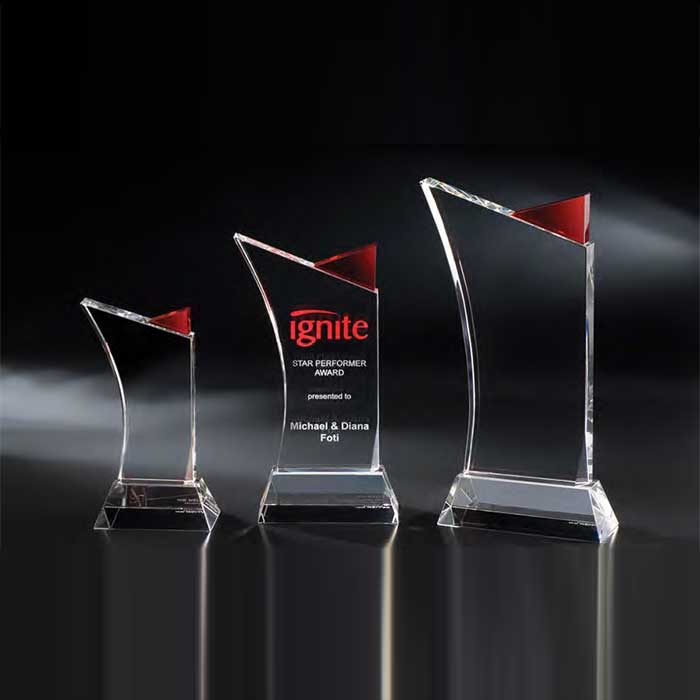 NFY Crystal Red Firefly Award NFY Crystal Red Firefly Award