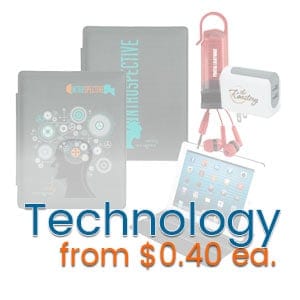 Custom Imprinted Technology as Promotional Products