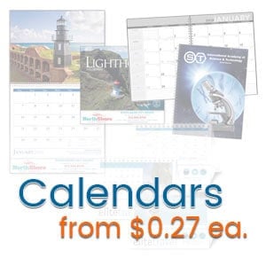 Custom printed calendars