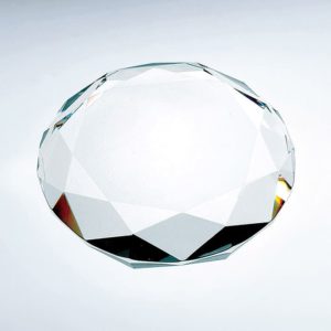 Crystal Octagon paperweight