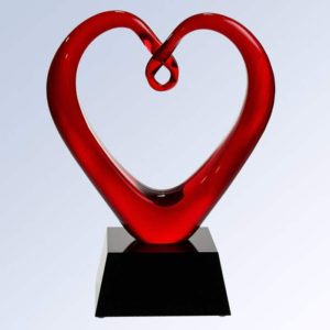 The Whole Hearted art glass award